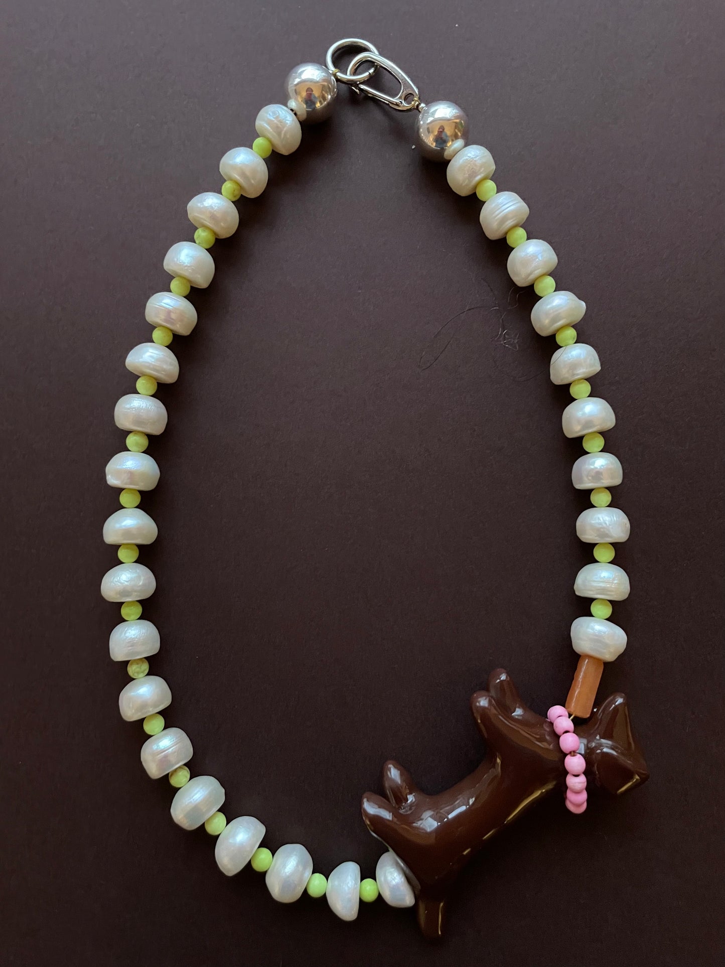 Chocolate buddy necklace