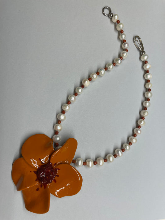 Magnolia necklace #2