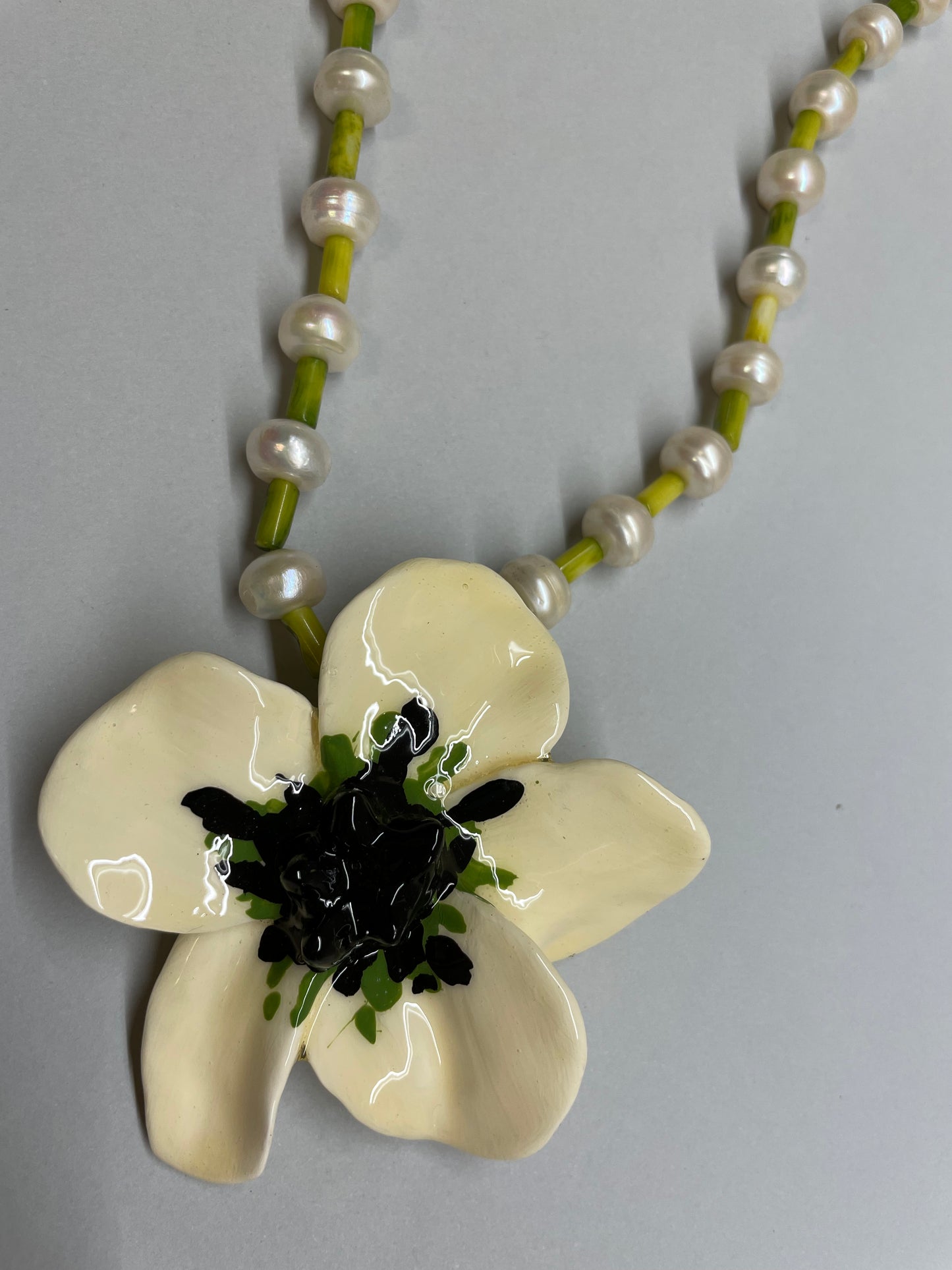 Magnolia necklace #1